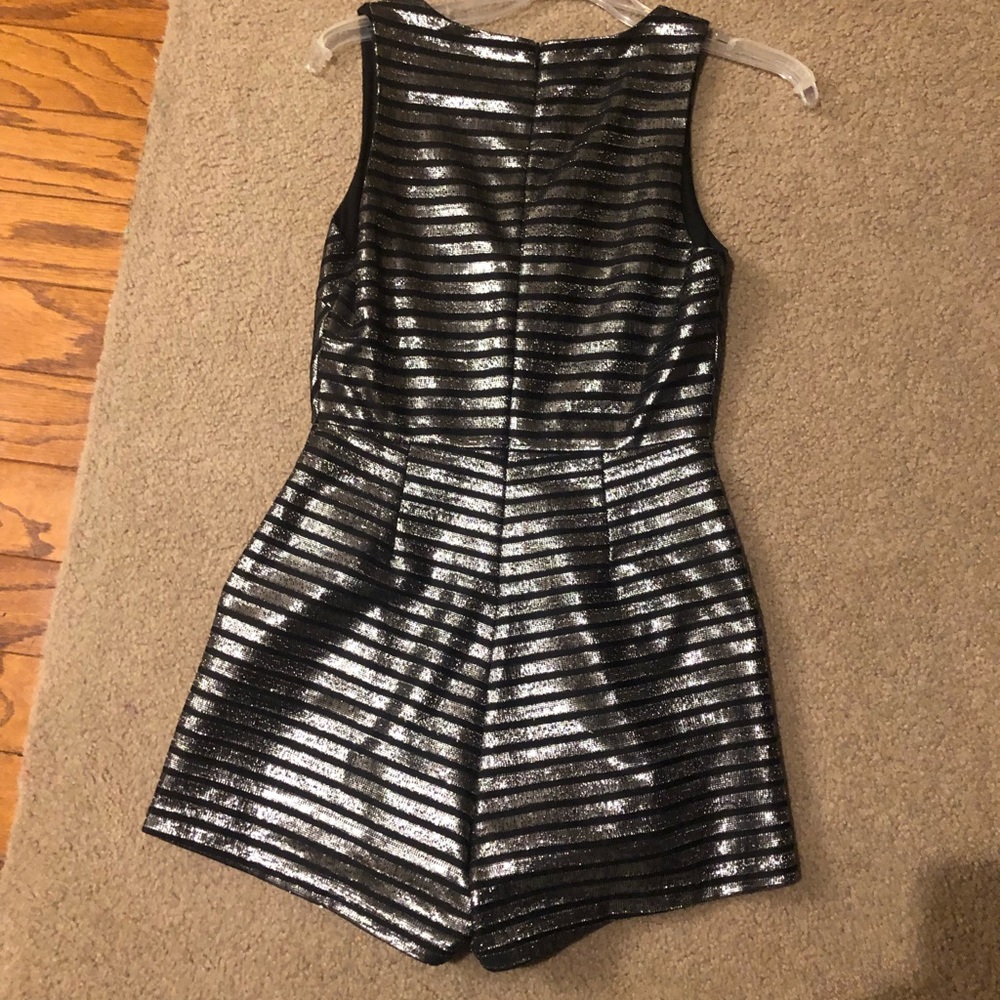 MinkPink silver romper